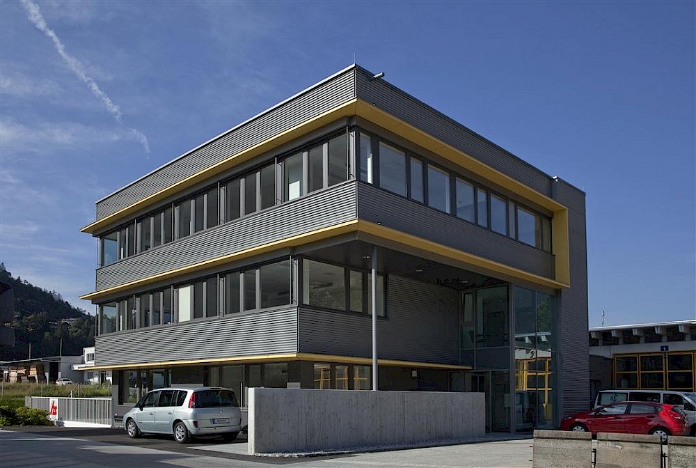 Betriebsgebäude Schmid-Transporte Aufstockung
